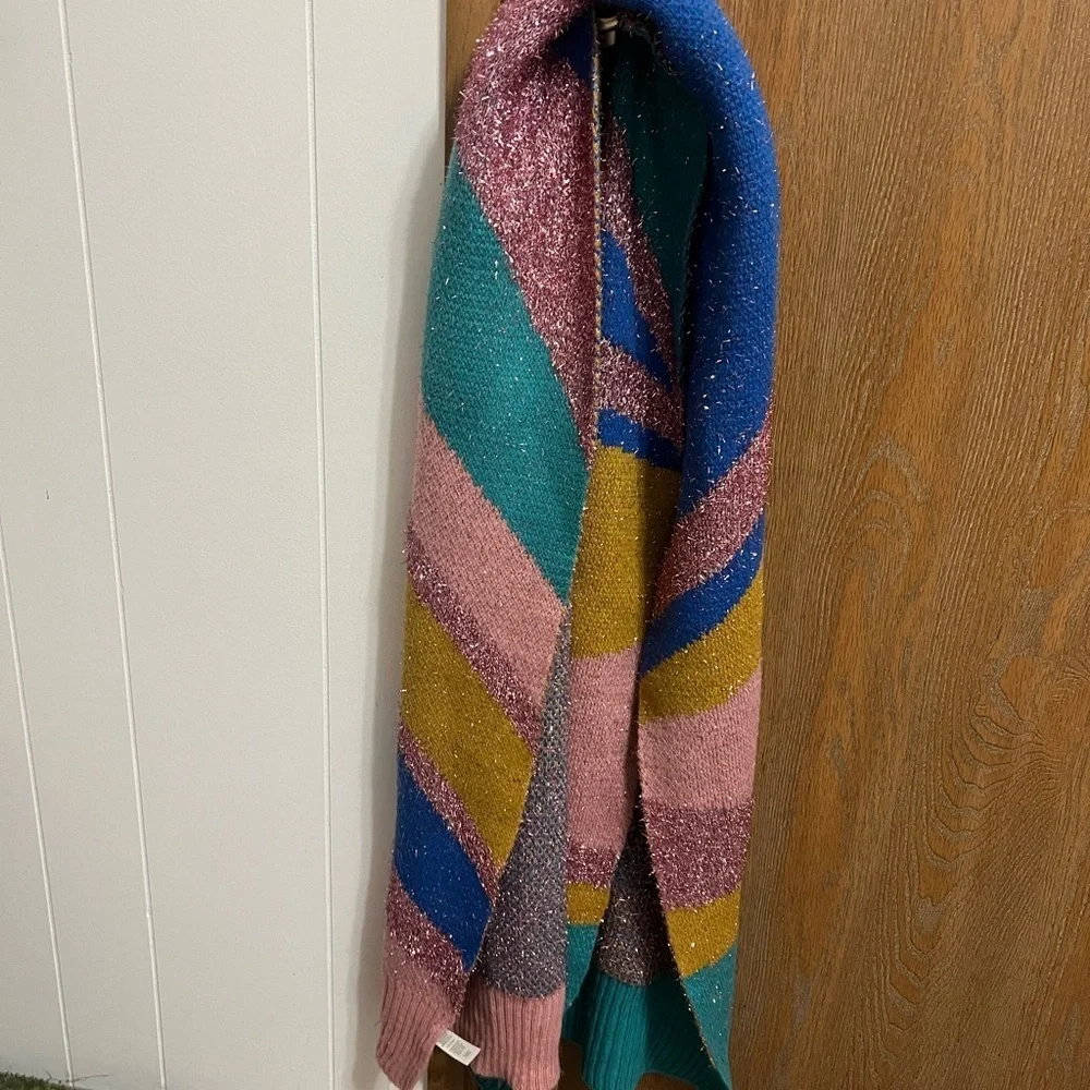 Colorful Striped Women's Scarf